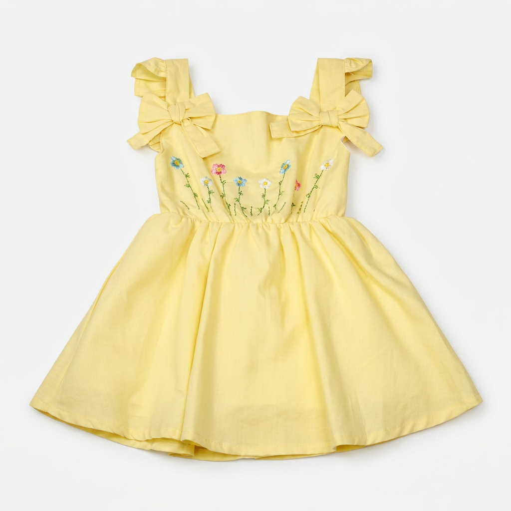 Set bebe Dulce Flor.Amarillo