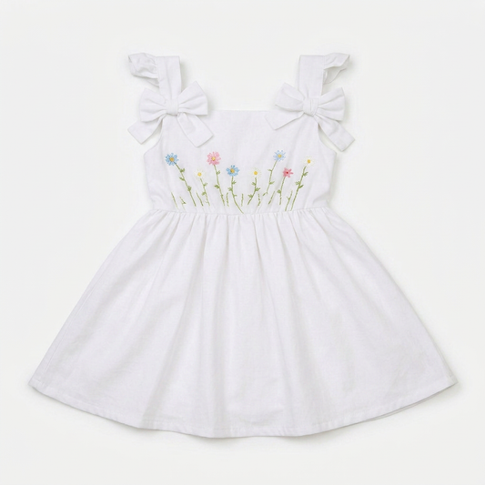 Set bebe Dulce Flor.Blanco